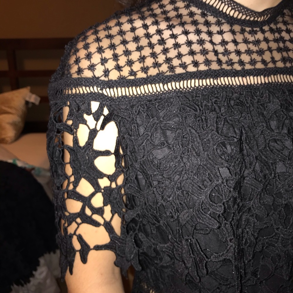 ASOS Black Lace Dress - Picture 7 of 11